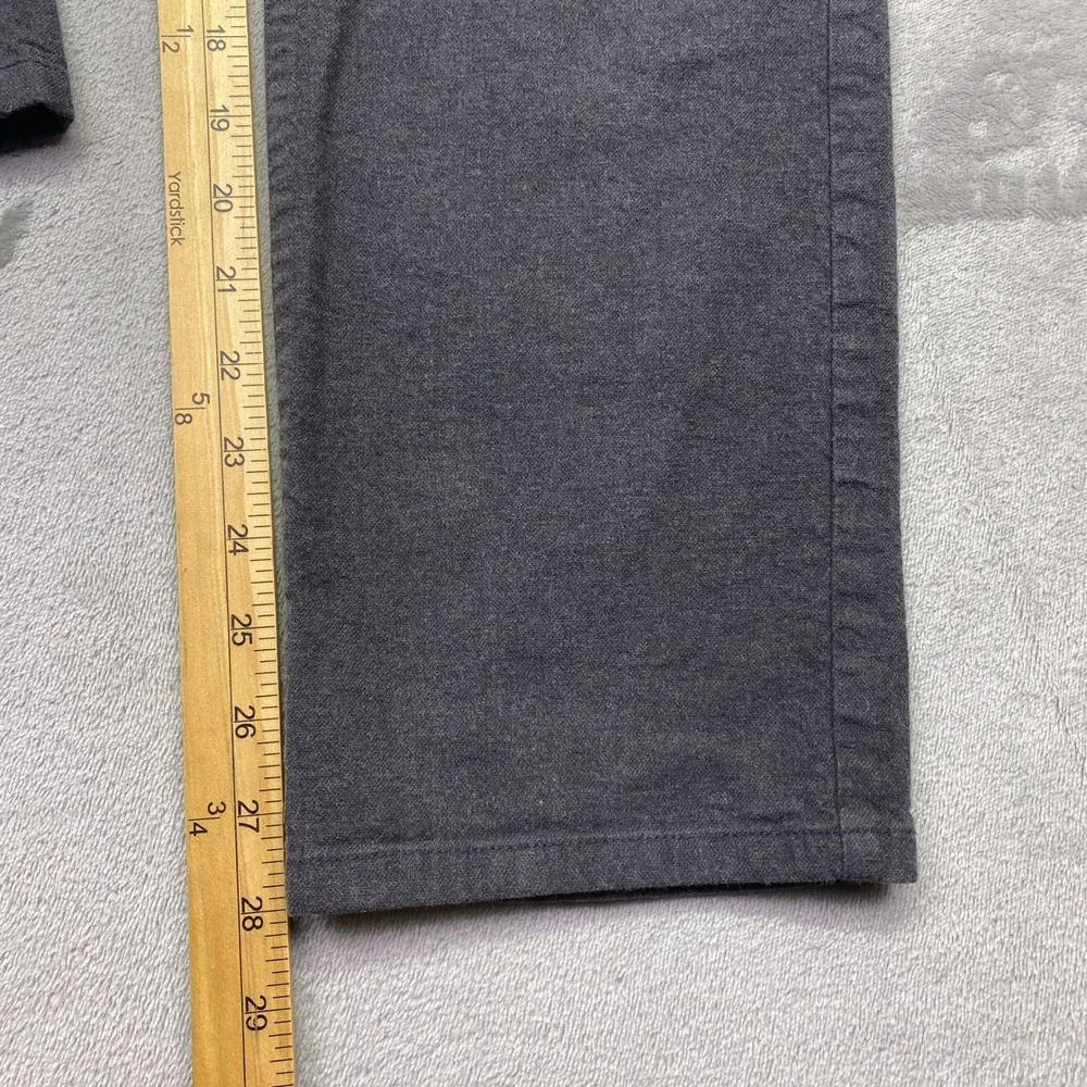 Bonobos Tailored Chino Men Sz 32 Charcoal Gray Tessuti di Sondrio Italian Fabric
